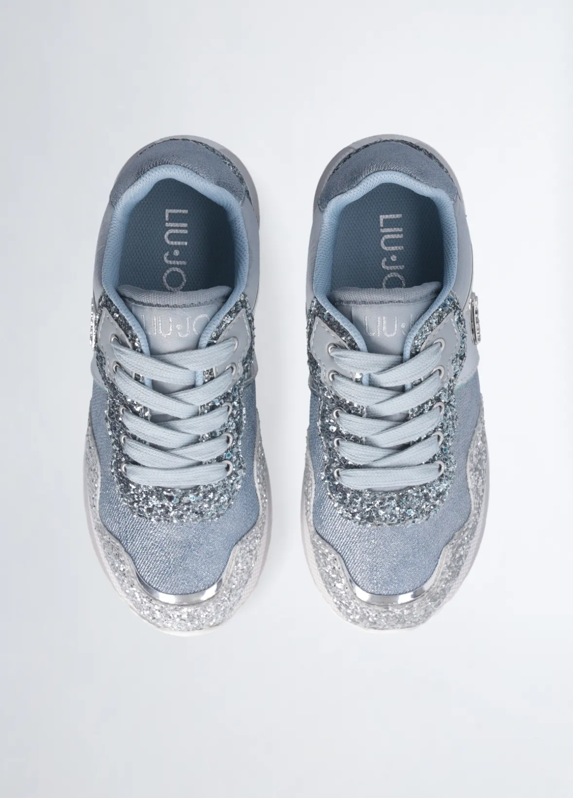 Sneakers platform glitterate