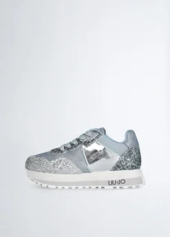 Sneakers platform glitterate