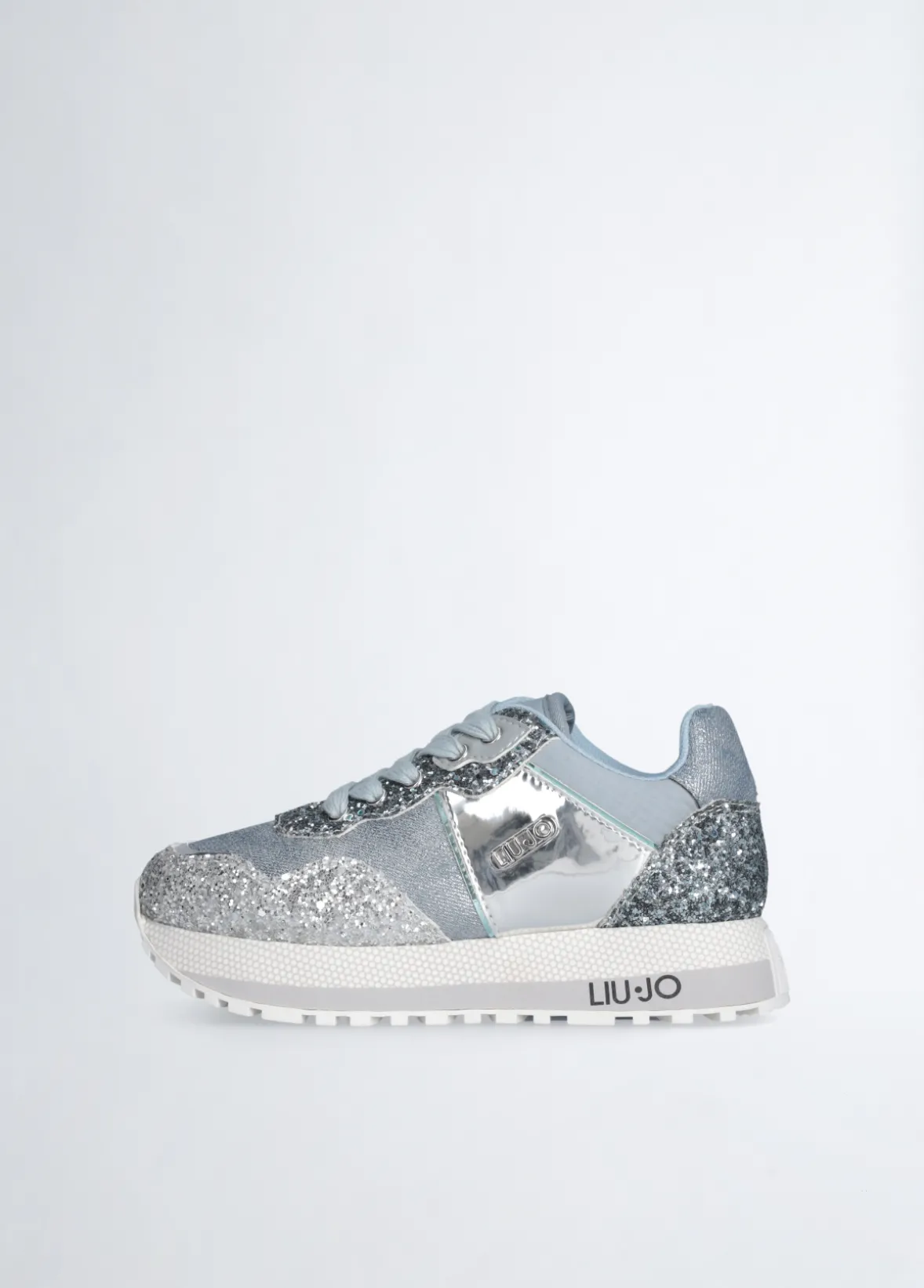 Sneakers platform glitterate