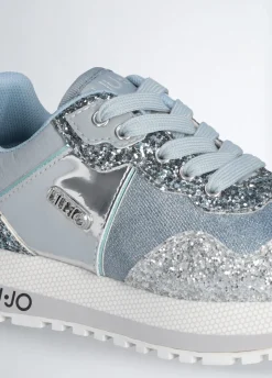 Sneakers platform glitterate