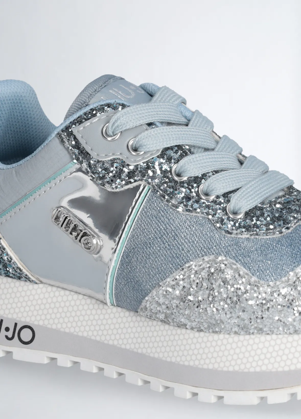 Sneakers platform glitterate