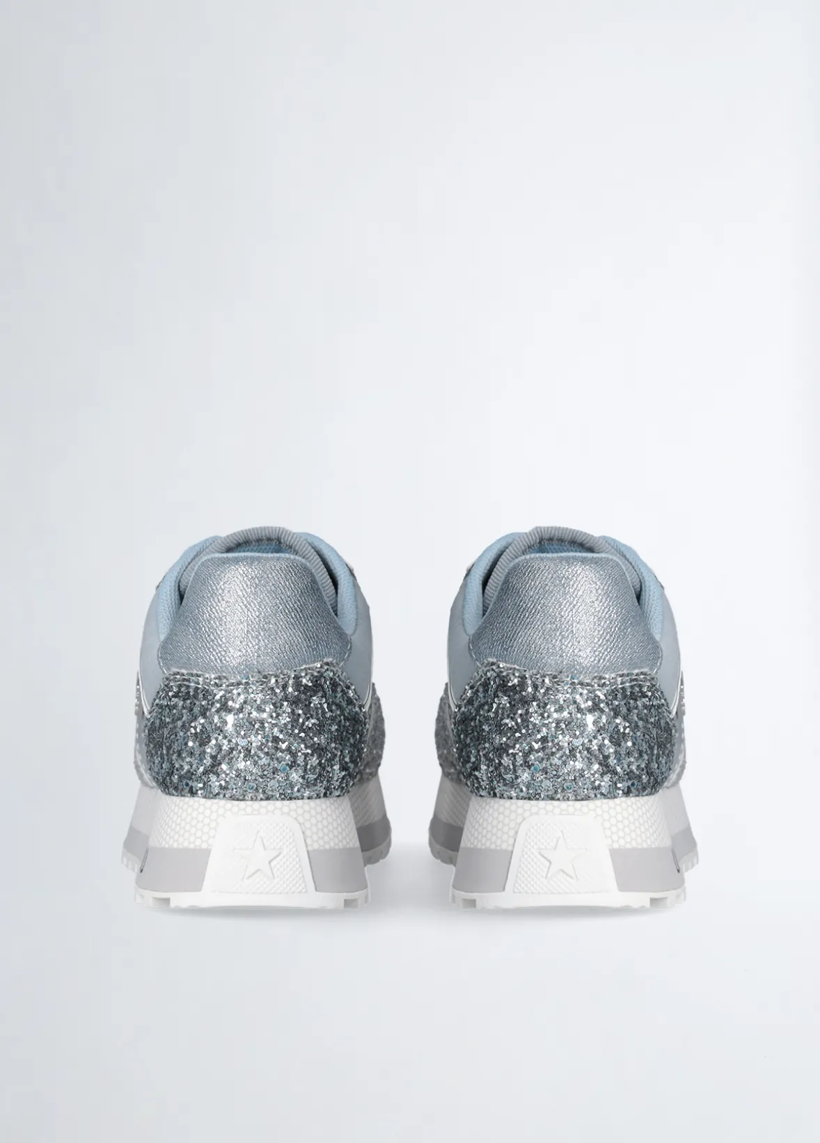 Sneakers platform glitterate