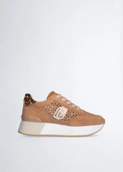 Sneakers platform traforate