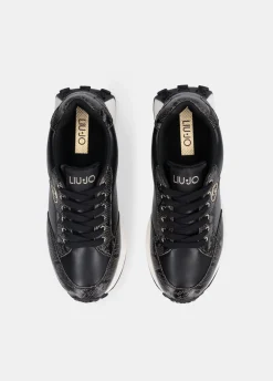 Sneakers stampa pitone