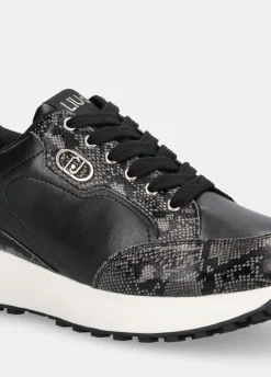 Sneakers stampa pitone