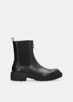 Stivaletti beatles in pelle