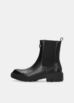 Stivaletti beatles in pelle