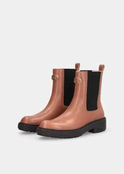 Stivaletti beatles in pelle