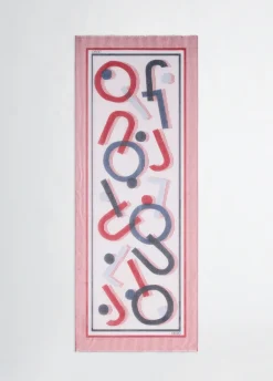 Stola con stampa
