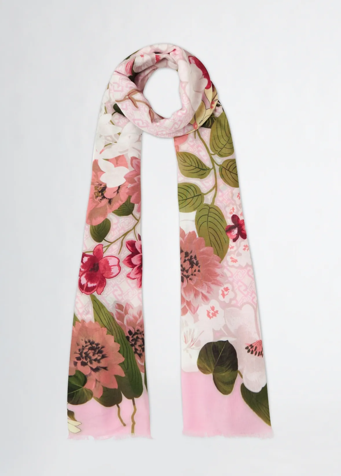 Stola con stampa floreale