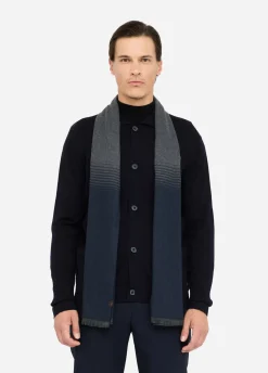 Stola in maglia a righe