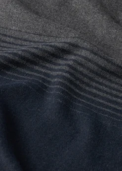 Stola in maglia a righe