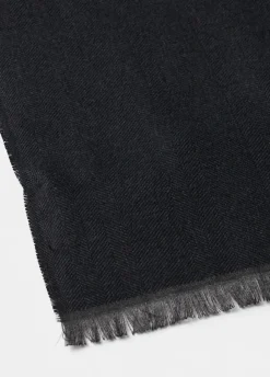 Stola in maglia a righe
