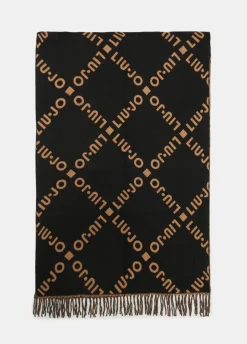 Stola jacquard