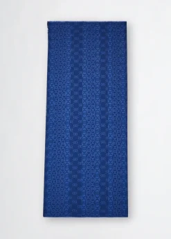 Stola jacquard con logo