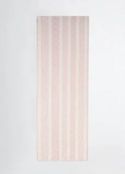 Stola jacquard monogram color pesca