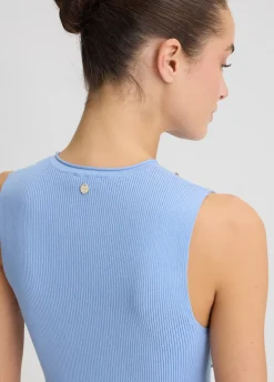 Top con pietre gioiello