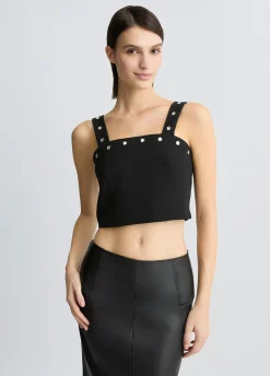 Top con strass