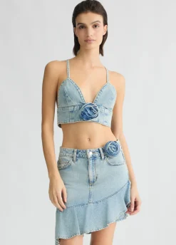 Top in denim