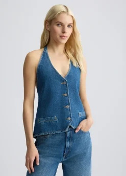 Top in denim