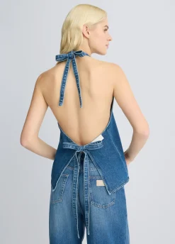Top in denim