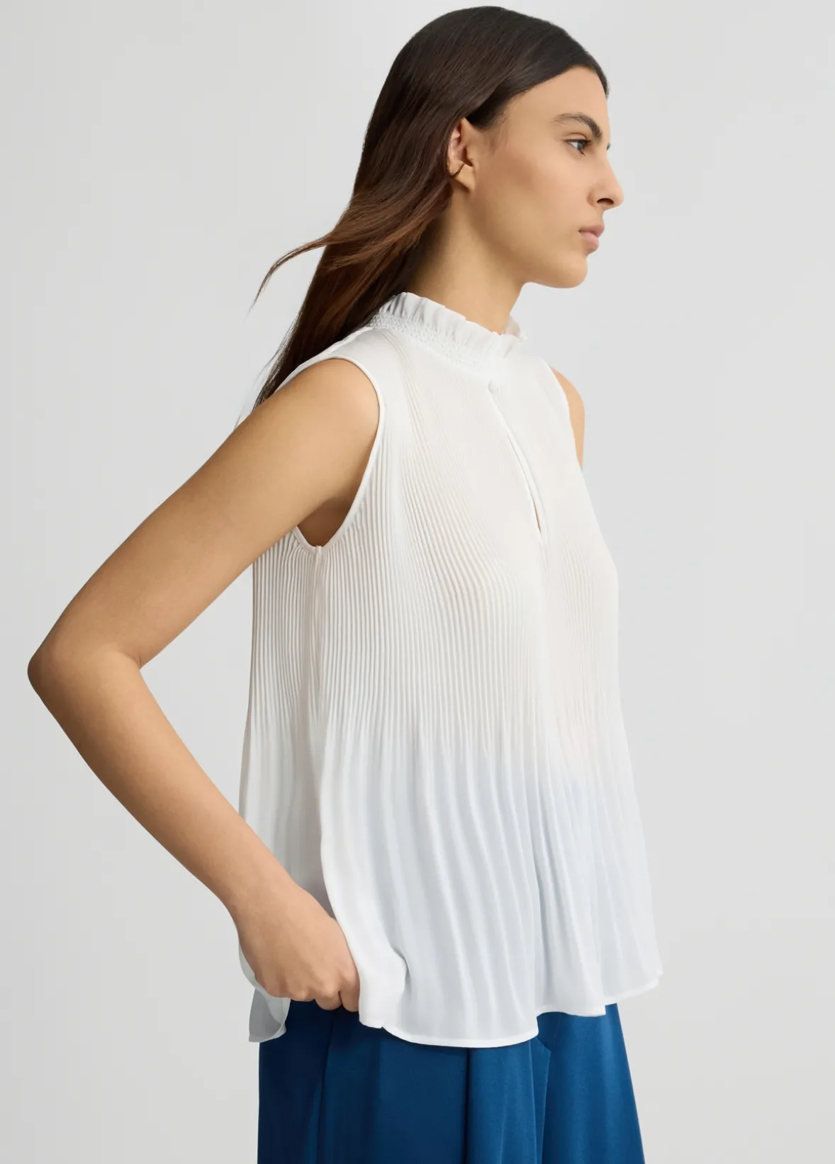 Top in georgette