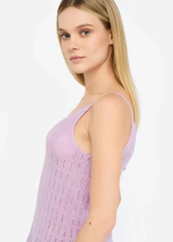 Top in lana e alpaca