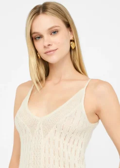 Top in lana e alpaca