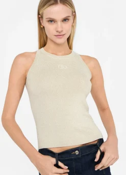 Top in maglia lurex®