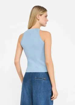 Top in maglia lurex®