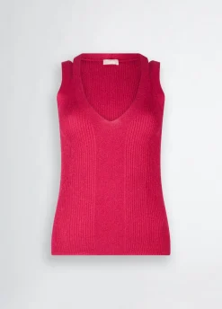 Top in maglia lurex®