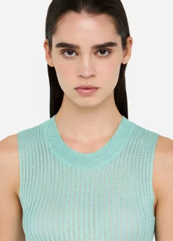 Top in maglia lurex®