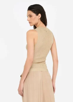 Top in maglia lurex®