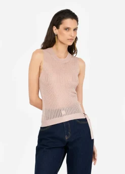 Top in maglia lurex®