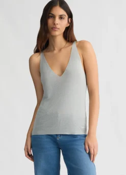 Top in maglia lurex®