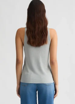 Top in maglia lurex®
