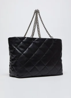 Tote bag LaPuffy grande con catene