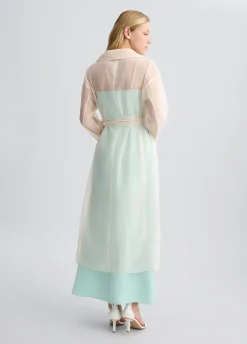 Trench in organza