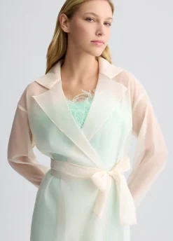 Trench in organza