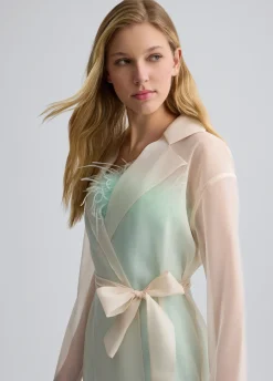 Trench in organza