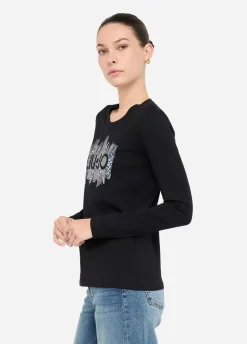 T-shirt a maniche lunghe