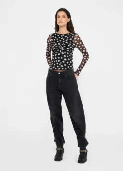 T-shirt a pois