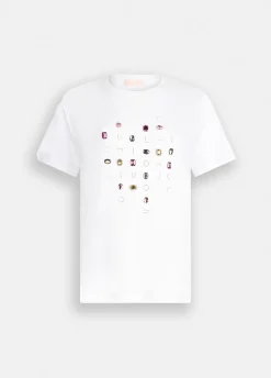 T-shirt con applicazioni