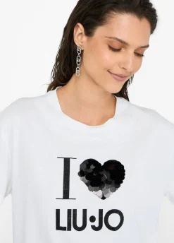 T-shirt con applicazioni