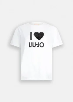 T-shirt con applicazioni