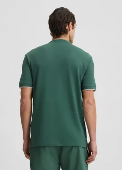 T-shirt con bottoni