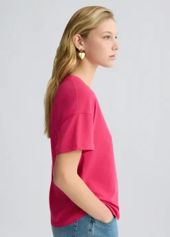 T-shirt con fragola