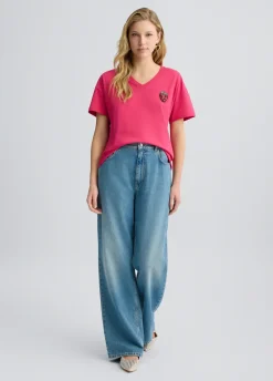 T-shirt con fragola