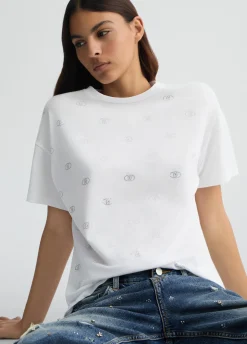 T-shirt con logo