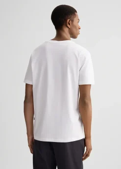 T-shirt con logo stampato